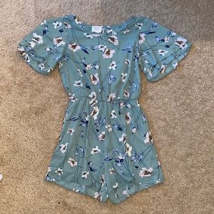 Floral romper